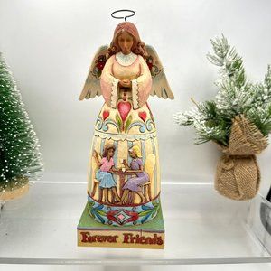 Jim Shore Heartwood Creek Friendship Makes Life Worth Living Figurine #4009247